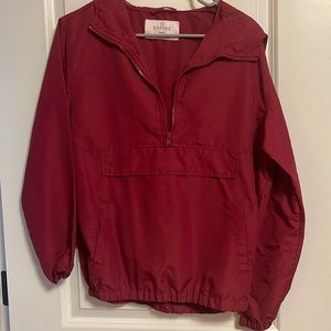 pullover windbreaker